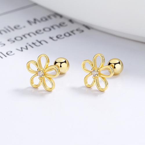 Hollow flower studs earring for baby girls Hollow flower studs earring for baby girls